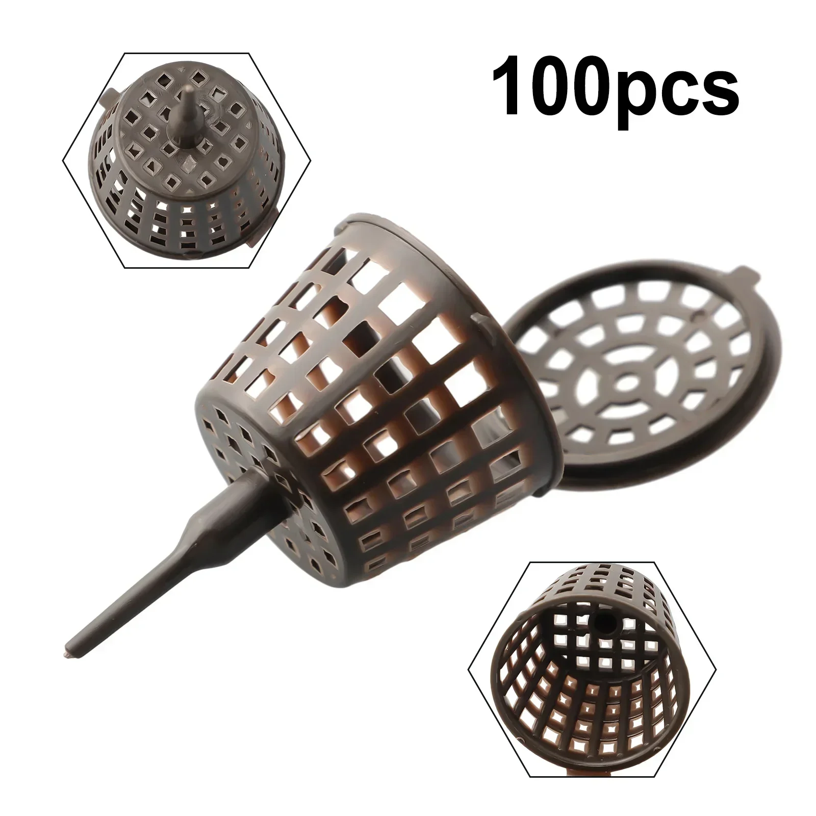Gardening Tools Basket - 100 adet plastik bahçe Bonsai gübre