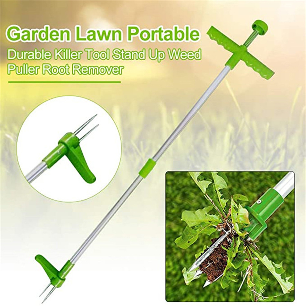 Weed Puller - Ot sökücü, alüminyum boru, kök kesici,
