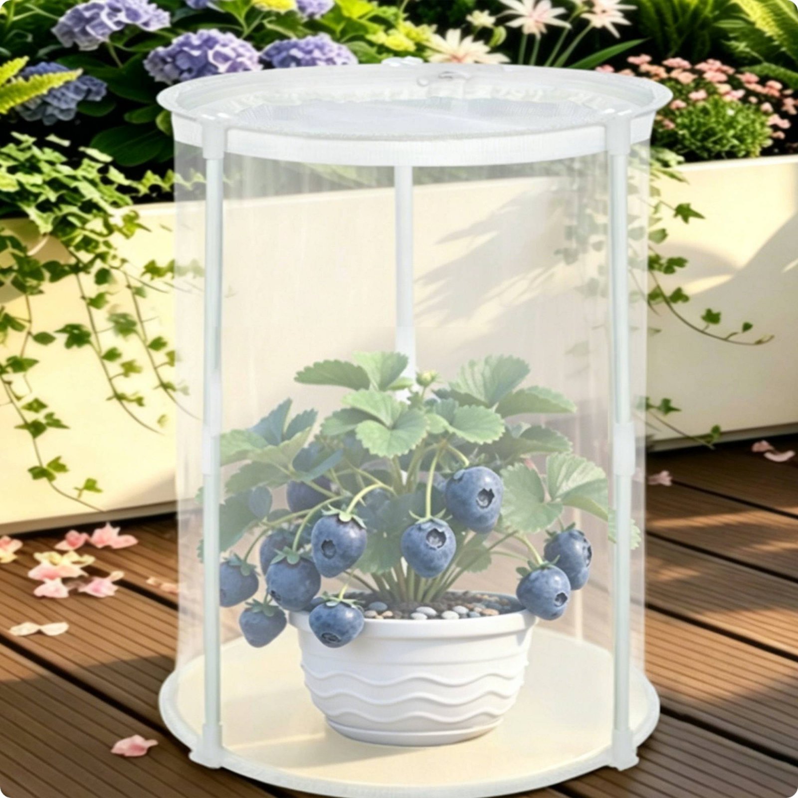 Garden Netting Cover - Genişletilebilir Bitki Örtüsü Taşınabilir Genişletilebilir Bitki
