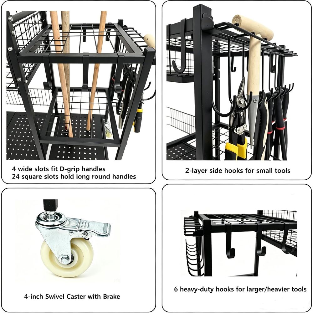 Anleolie 3'ü 1 Arada Bahçe Ara - Gardening Tools Basket incelemesi ve fiyatı