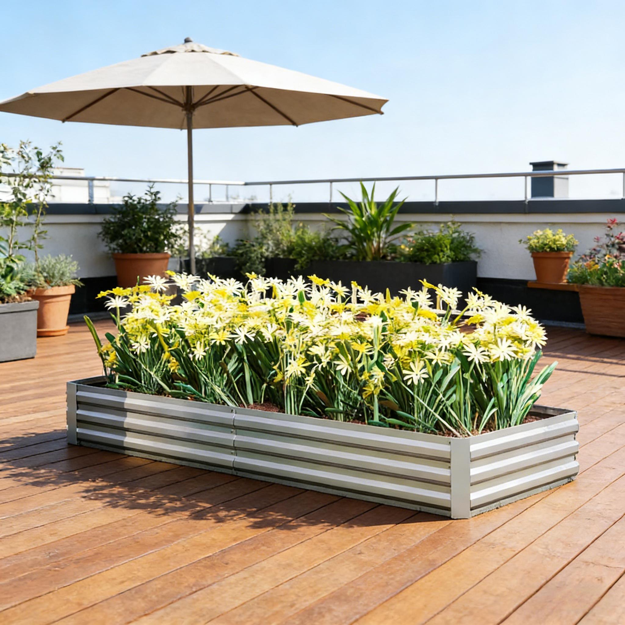 Çiçeklik, Bitki Saksısı, Bahçe - Raised Bed Planter Box incelemesi ve fiyatı