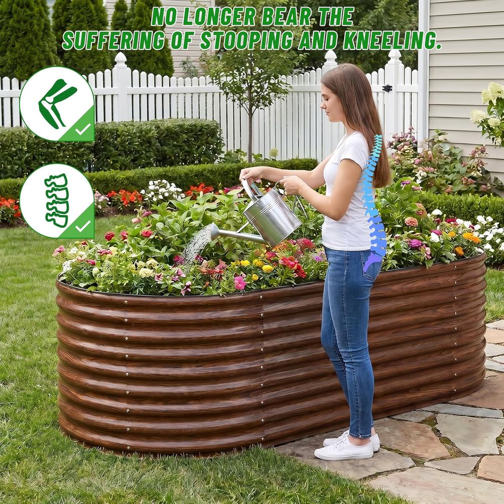 36 inç Yüksekliğinde Yükseltil - Raised Bed Planter Box incelemesi ve fiyatı