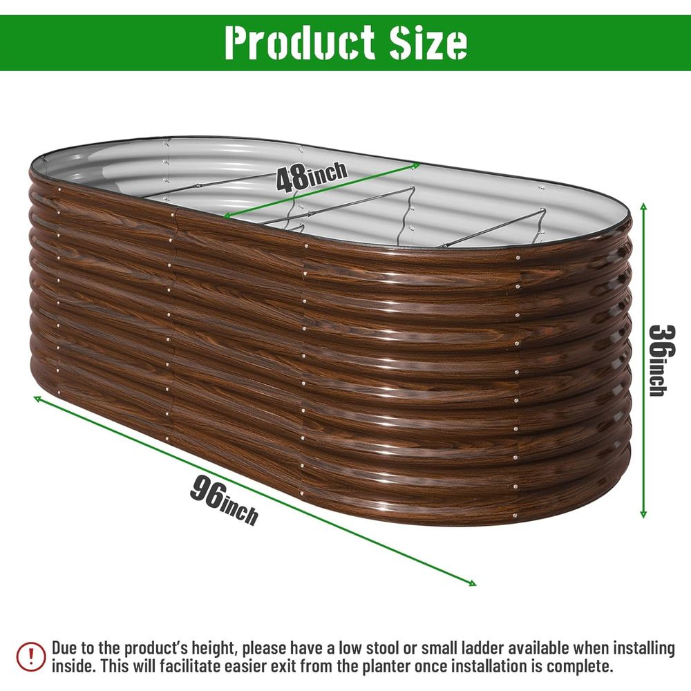 36 inç Yüksekliğinde Yükseltil - Raised Bed Planter Box incelemesi ve fiyatı