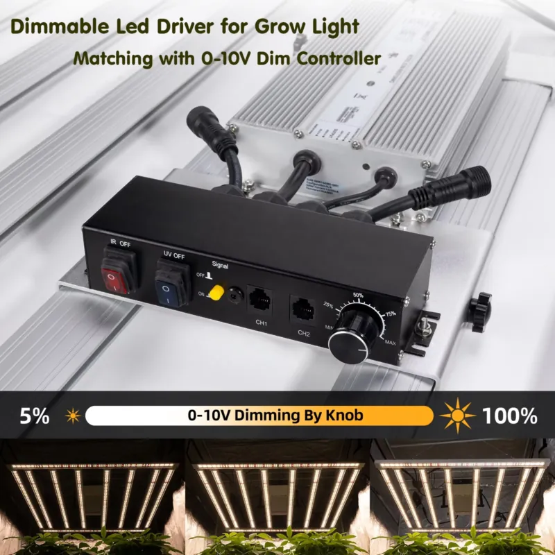 600W Büyütme Lambası Sürücüsü  - Led Grow Light incelemesi ve fiyatı
