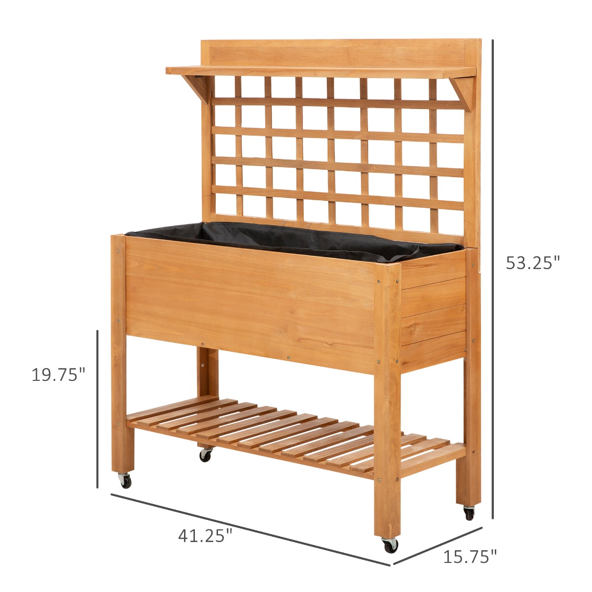 Yükseltilmiş Bahçe Yatağı Masi - Raised Bed Planter Box incelemesi ve fiyatı