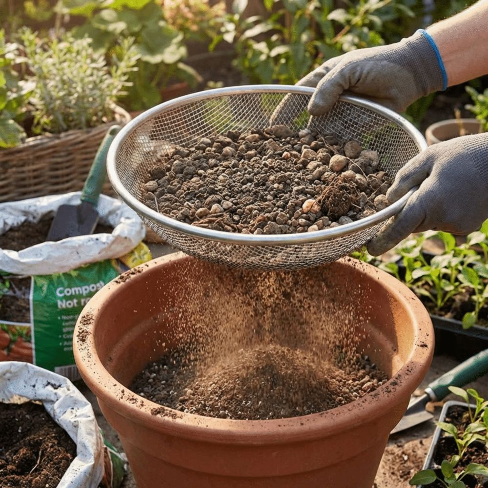 4/6/8 MM Bahçe Toprak Eleği Ör - Gardening Tools Basket incelemesi ve fiyatı