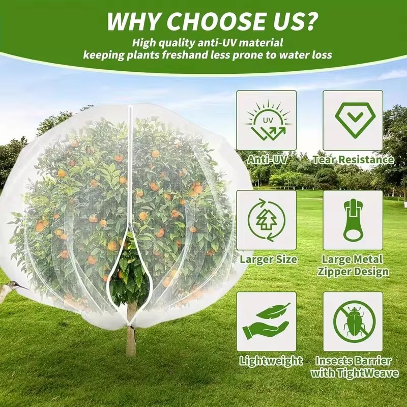 İpli ve Fermuarlı Meyve Ağacı  - Garden Netting Cover incelemesi ve fiyatı