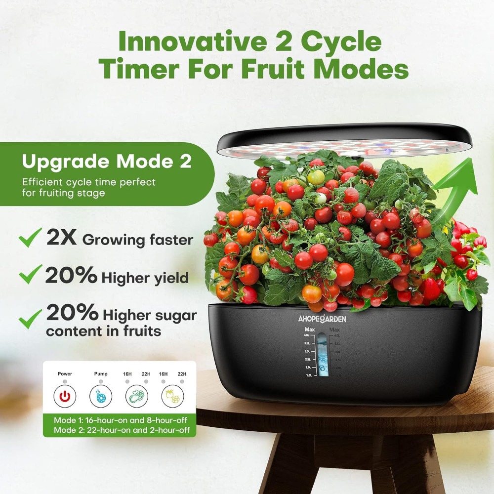 12 Bölmeli LED Büyütme Işıklı  - Led Grow Light incelemesi ve fiyatı