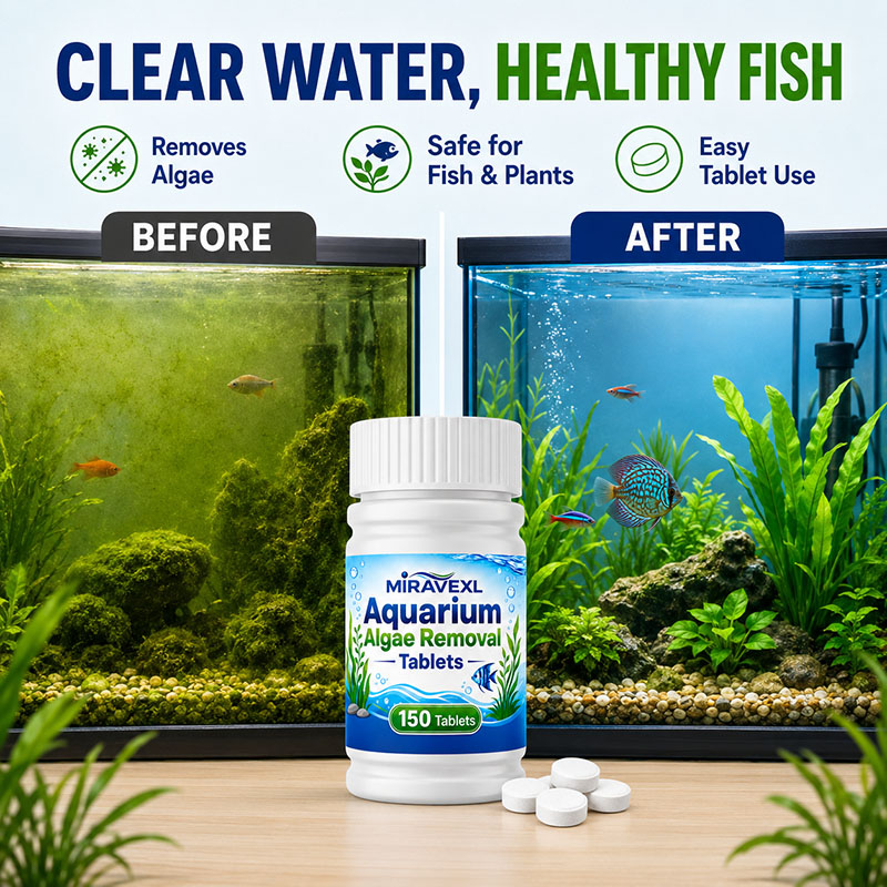 MIRAVEXL 150 Akvaryum Yosun Gi - Aquaponics Fish Tank incelemesi ve fiyatı