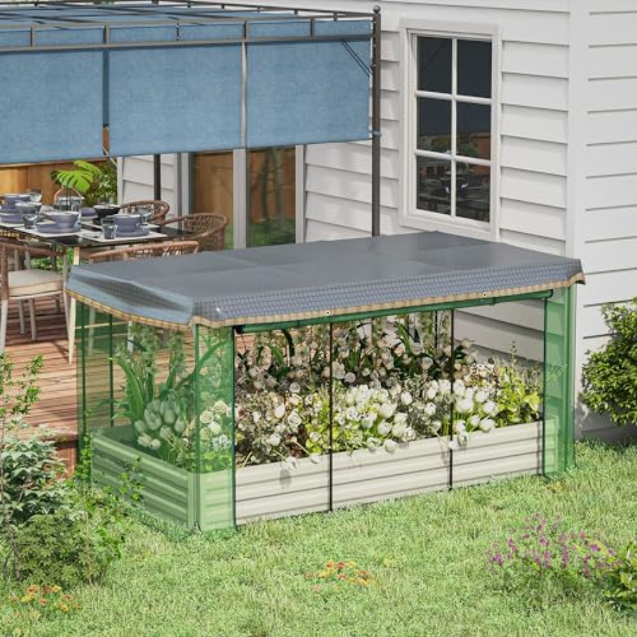 7,3 x 3,4 x 1 ft Galvanizli Yü - Raised Bed Planter Box incelemesi ve fiyatı