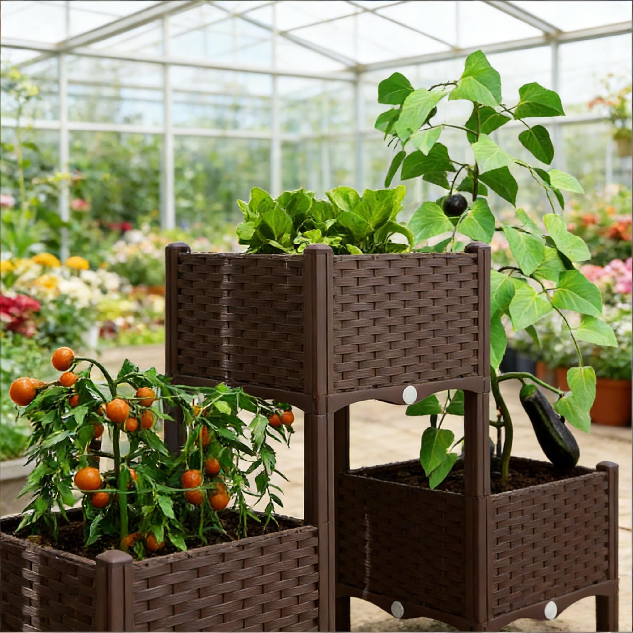 Yükseltilmiş Saksı Kutuları, Y - Raised Bed Planter Box incelemesi ve fiyatı
